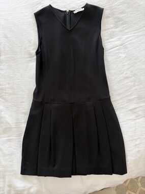 Vince Black Sleeveless Mini Dress